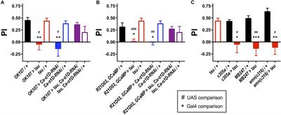 Restoration of Olfactory Memory in Drosophila Overexpressing Human Alzheimer’s Disease Associated Tau by Manipulation of L-Type Ca2+ Channels